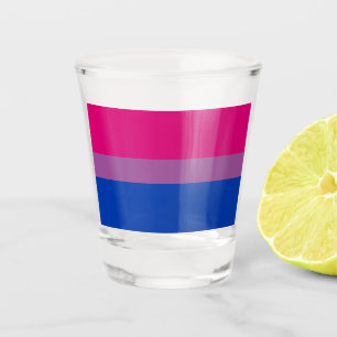 Bisexual Pride (Bi Flag) Shot Glass