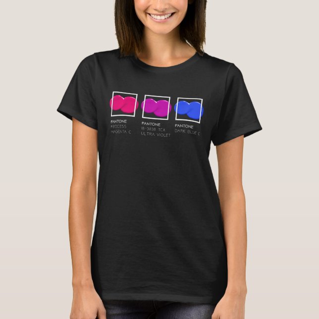 Bisexual Pride, Bi Pride Gift for Men Women  T-Shirt (Front)