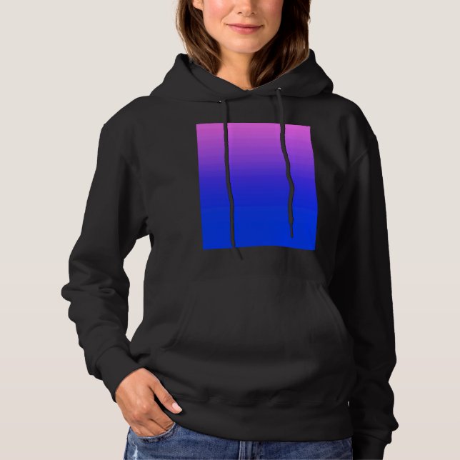 Bisexual Pride Colours Hoodie (Front)