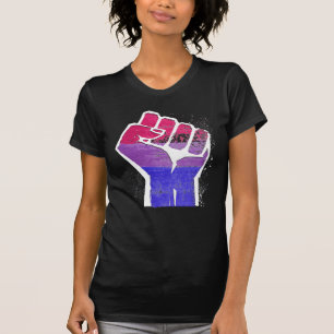 Bisexual Pride Fist T-Shirt