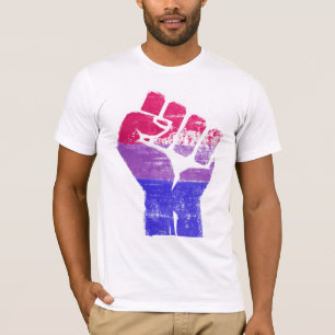 Bisexual Pride Fist T-Shirt