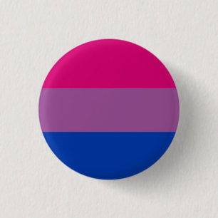 Bisexual Pride Flag 3 Cm Round Badge