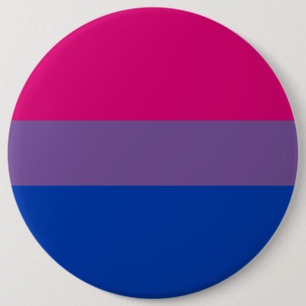 Bisexual Pride Flag 6 Cm Round Badge