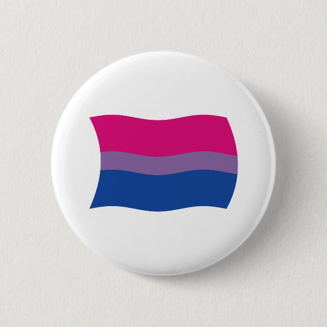Bisexual Pride Flag Button (Front)