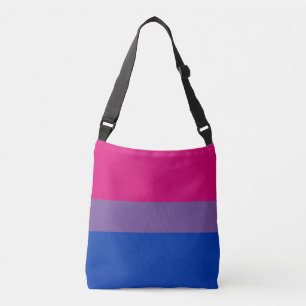 Bisexual Pride Flag Crossbody Bag