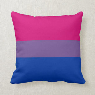 BISEXUAL PRIDE FLAG CUSHION