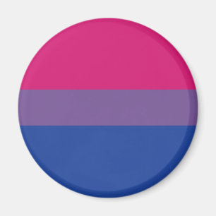 Bisexual Pride Flag Design Stripes Magnet