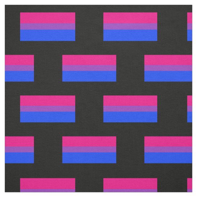 Bisexual Pride Flag Fabric (Swatch)