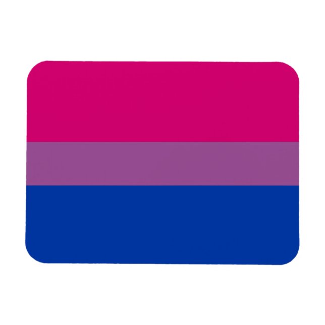 Bisexual Pride Flag Magnet (Horizontal)