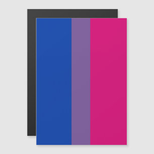 Bisexual Pride Flag Magnetic Invitation
