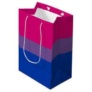 Bisexual Pride Flag Medium Gift Bag