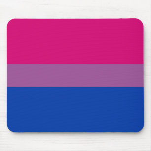 Bisexual Pride Flag Mouse Pad