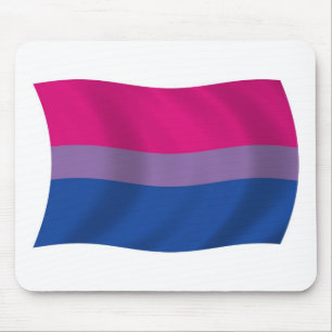 Bisexual Pride Flag Mousepad