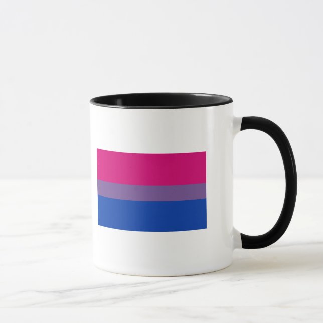 Bisexual Pride Flag Mug (Right)