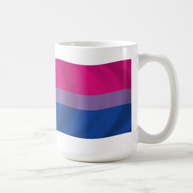 Bisexual Pride Flag Mug (Right)