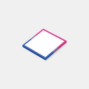 Bisexual Pride Flag Post-it Notes