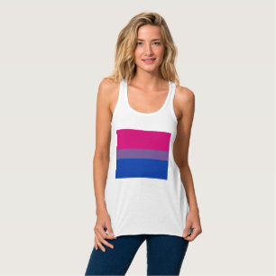 Bisexual Pride Flag Singlet