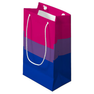 Bisexual Pride Flag Small Gift Bag