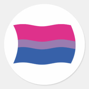 Bisexual Pride Flag Sticker