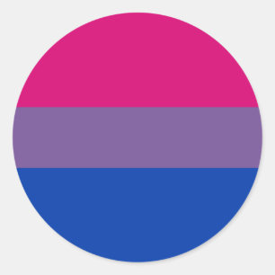 Bisexual Pride Flag Sticker