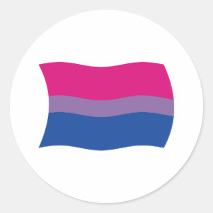 Bisexual Pride Flag Sticker
