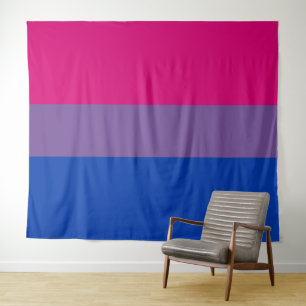 Bisexual Pride Flag Tapestry