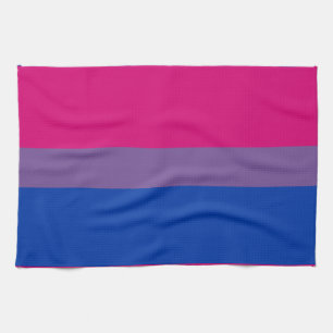 Bisexual Pride Flag Tea Towel
