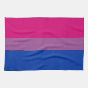 Bisexual Pride Flag Tea Towel