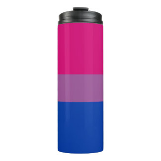 Bisexual Pride Flag Thermal Tumbler
