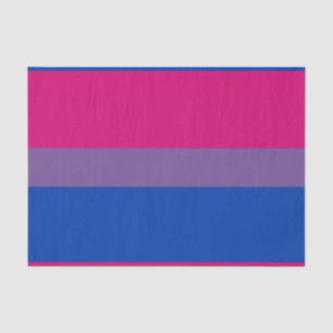 Bisexual Pride Flag Tissue Paper