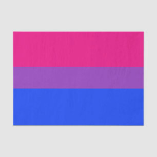 Bisexual Pride Flag Tissue Paper