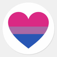 Bisexual Pride Heart