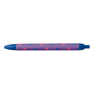Bisexual Pride Hearts Pen