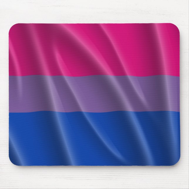 BISEXUAL PRIDE MOUSE PAD (Front)