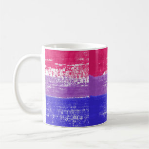 Bisexual Pride Paint Coffee Mug
