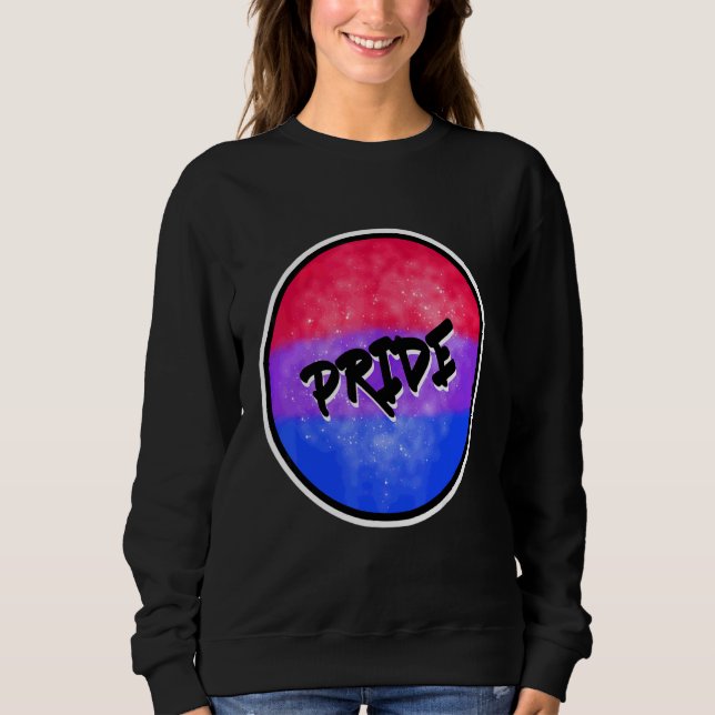 Bisexual Pride Rainbow Bisexual Flag Lgbt Gay Sweatshirt (Front)
