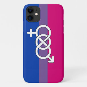 Bisexual Pride Symbol Flag Case-Mate iPhone Case