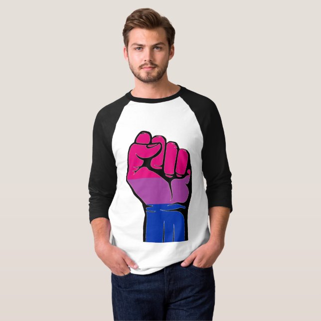 Bisexual Pride! T-Shirt (Front Full)