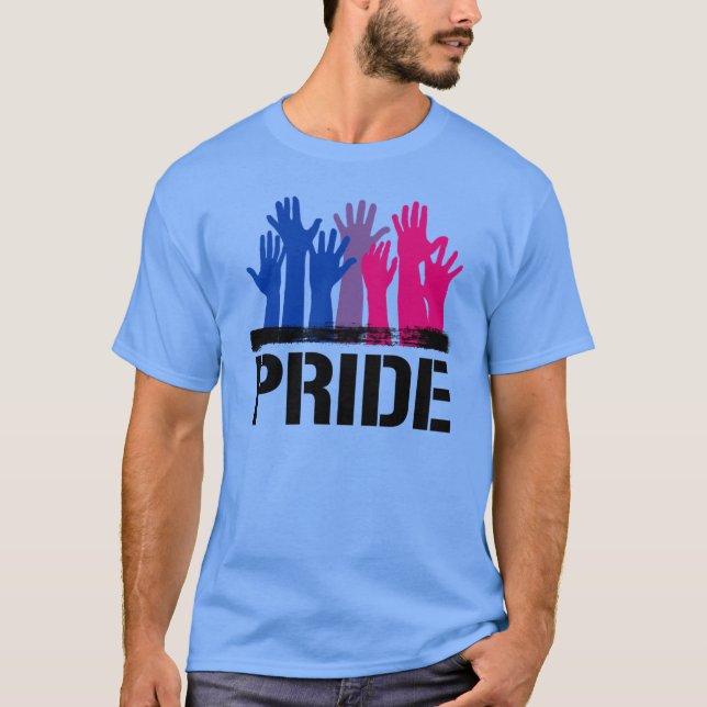 Bisexual Pride Together T-Shirt (Front)