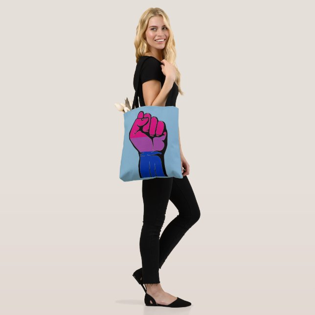 Bisexual Pride! Tote Bag (On Model)