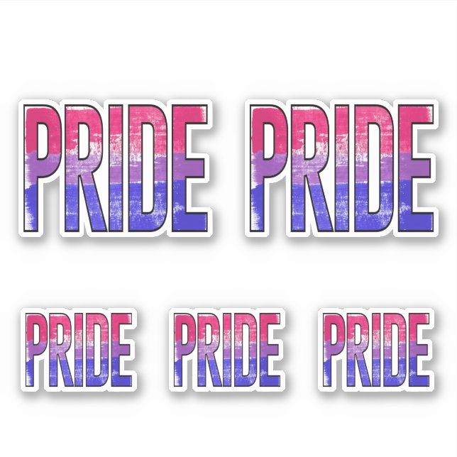 Bisexual Pride Word (Front)