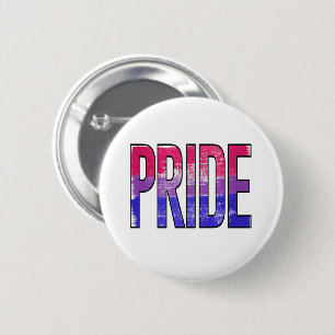 Bisexual Pride Word 6 Cm Round Badge