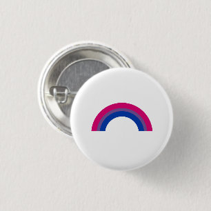 Bisexual Rainbow 3 Cm Round Badge