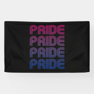 Bisexual Retro Pride Banner