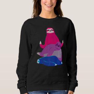 Bisexual Sloth Bisexual Sweatshirt