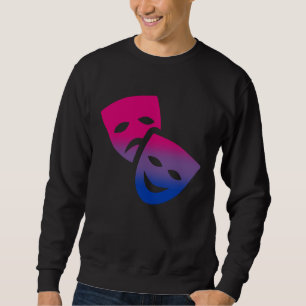 Bisexual Subtle Bi Pride LGBTQ Theatre Theater and Sweatshirt