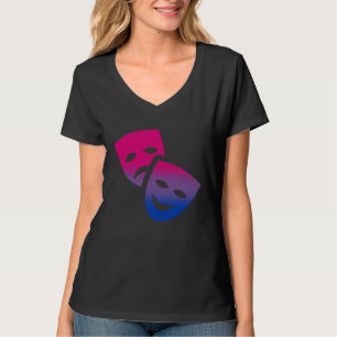 Bisexual Subtle Bi Pride LGBTQ Theatre Theater and T-Shirt