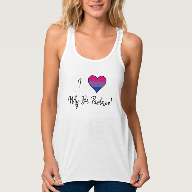 Bisexual Tank Top Shirt (Front)