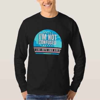 Bisexual Trans Lgbtq Bisexuality Transgender Bi Ga T-Shirt
