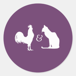 Bisexuality Classic Round Sticker